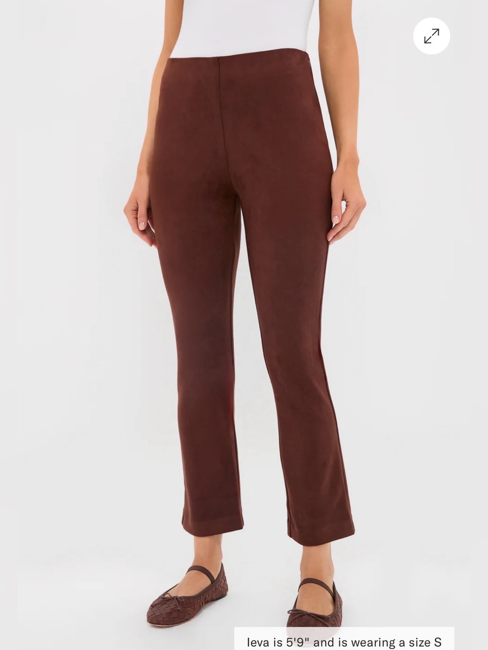 Tuckernuck Deep Mocha Suede Ashford Pant- M